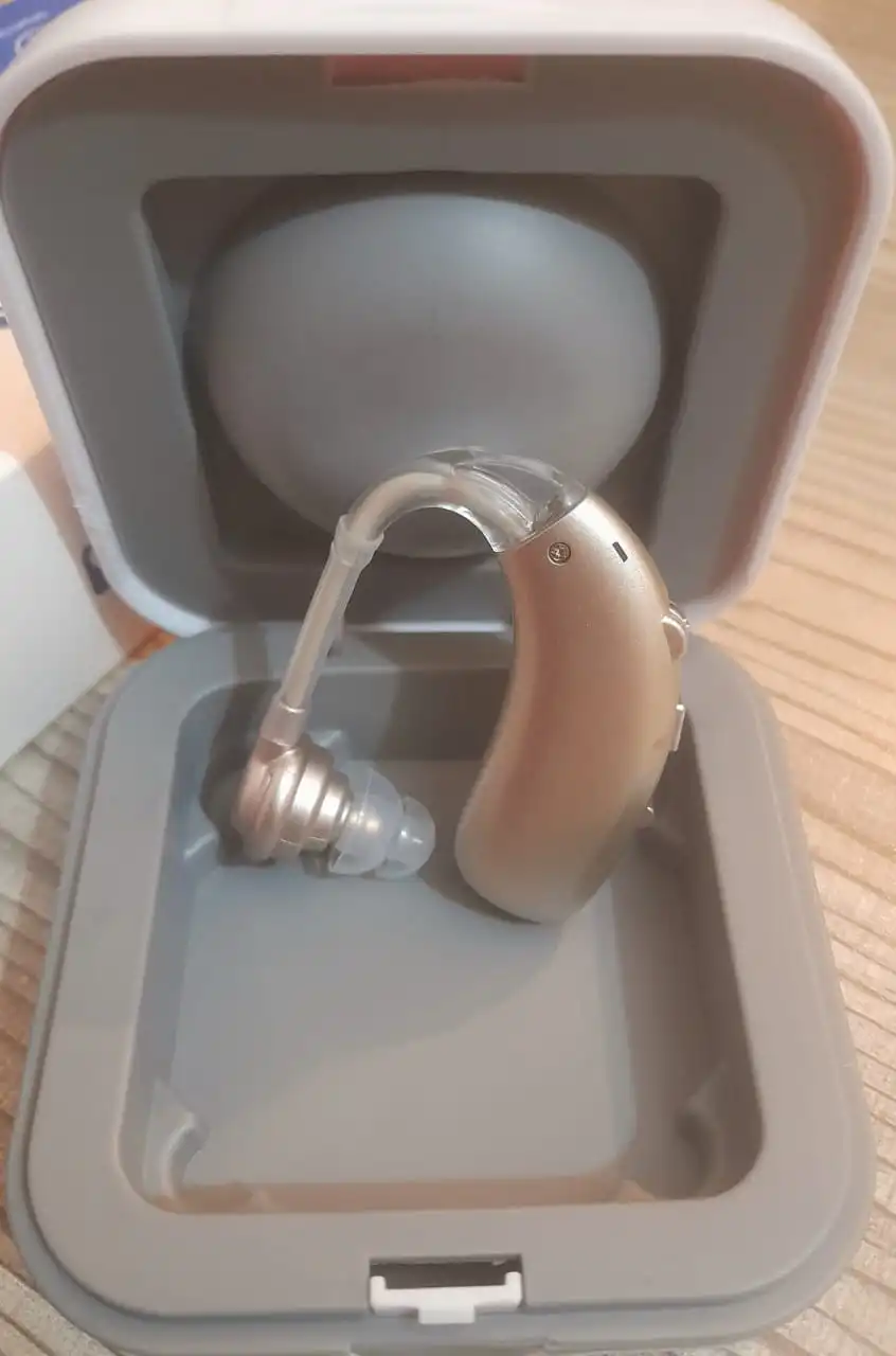 axon sliver hearing aid .6 months waranty